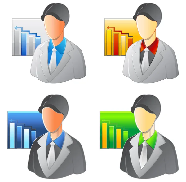 Businessman icon — Stock Vector