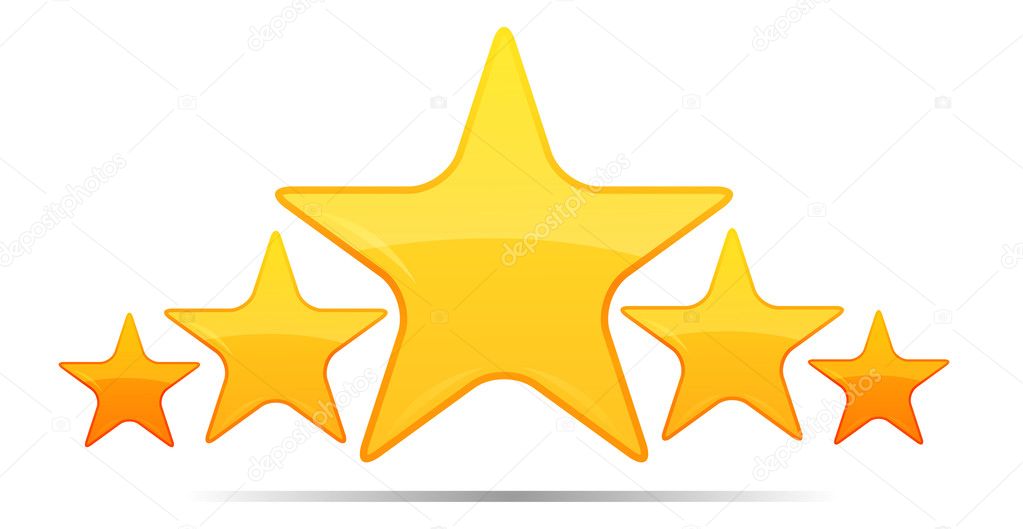 Five Star Rating - Illustration