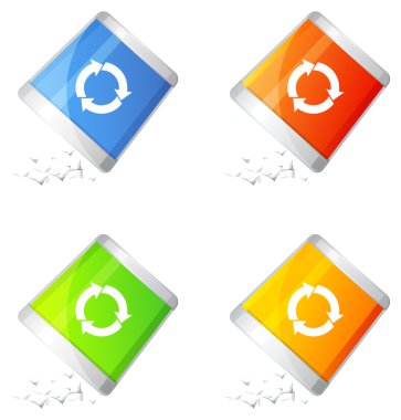 geri dönüşüm çöp kutusu