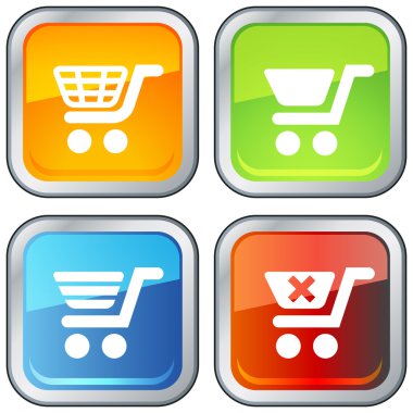 alışveriş sepeti simgesini düğmesiyle temel