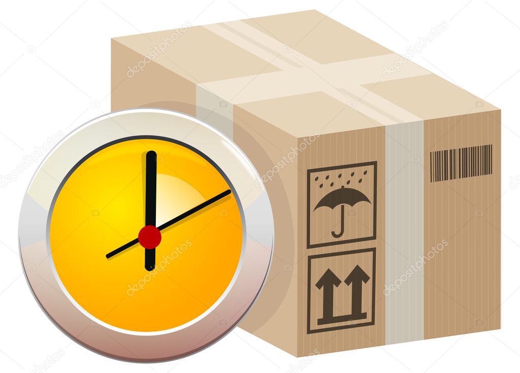 Quick Consignment Delivery — Stock Vector © designpraxis 46491241