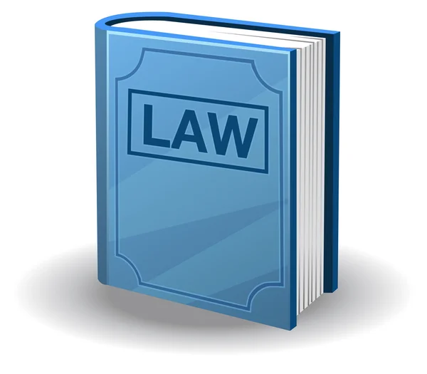 Icona del libro di legge — Vettoriale Stock