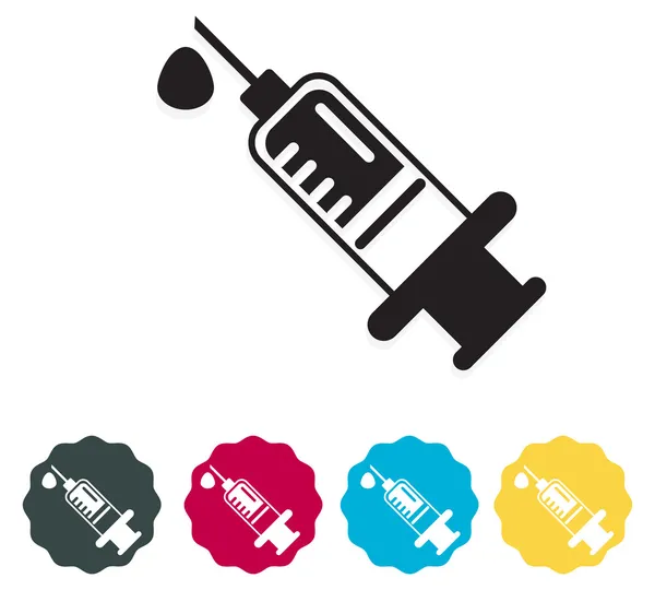Ícone - Vacinação —  Vetores de Stock