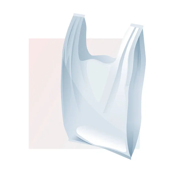 Plastic Bag Icon Eps File — стоковый вектор