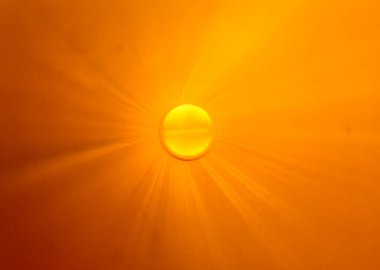 JPG Dosyası Olarak Sarı Soyut Güneş Arkaplanı