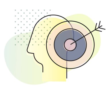 Hedef Seyirci - EPS 10 Dosyası olarak Simge