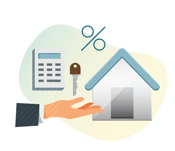 Home Loan Emi Calculation Stock Illustration Eps File — Stock Vector