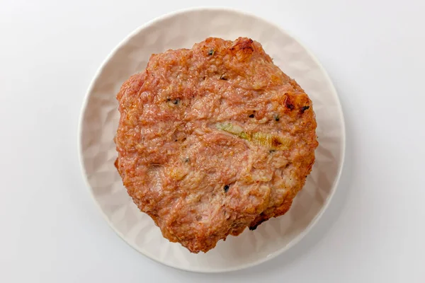 Hackfleisch Und Gegrilltes Dicke Fleischgerichte Koreanische Esskultur — Stockfoto