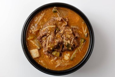 Biftekli yahni. Tofulu yemek. Kore yemek kültürü