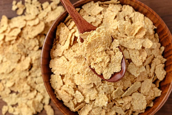 Alimentos Feitos Arroz Integral Cereais Integrais Fáceis Comer Cereal Salgado — Fotografia de Stock