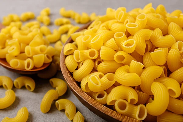 Italiaanse Voedselcultuur Levensmiddelen Basis Van Durumtarwe Een Soort Pasta — Stockfoto