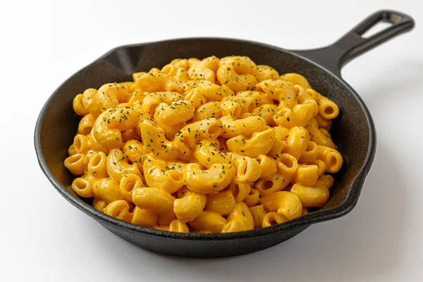 American Food Culture Dishes Made Macaroni Foods Cheddar Cheese — Stock Photo, Image