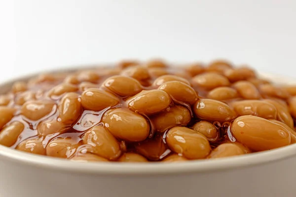 Dishes Made Kidney Beans Food Tomato Sauce British Food Culture — Fotografia de Stock