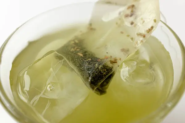 Čajová Kultura Zelený Čaj Hořký Voňavý Nápoj — Stock fotografie