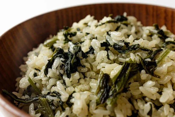 Korean Thistle Rice White Background — стоковое фото