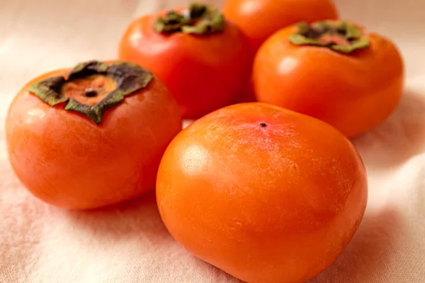 Sweet Soft Fruit Ripe Persimmon — Stock Photo, Image