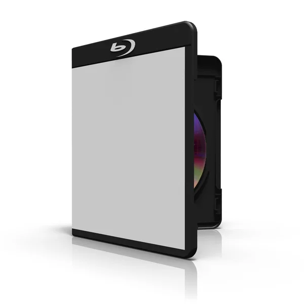Открытый дисковый ящик с диском — стоковое фото