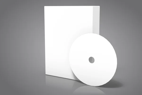 Software box for CD and DVD — Stock Photo, Image