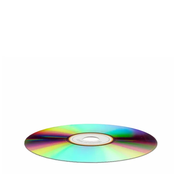 Изолированный диск со стороны — стоковое фото