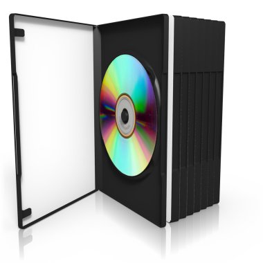 yazılım kutusunun 3D render