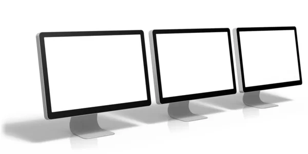 Computer screens — Stock Photo, Image