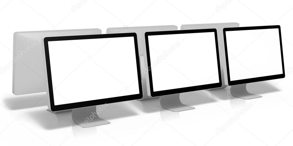 computer screens