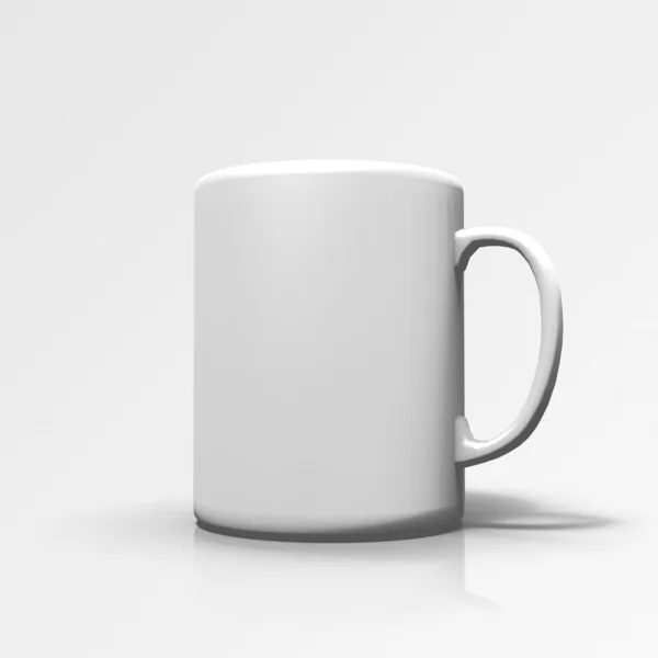 White mug — Stock Photo, Image