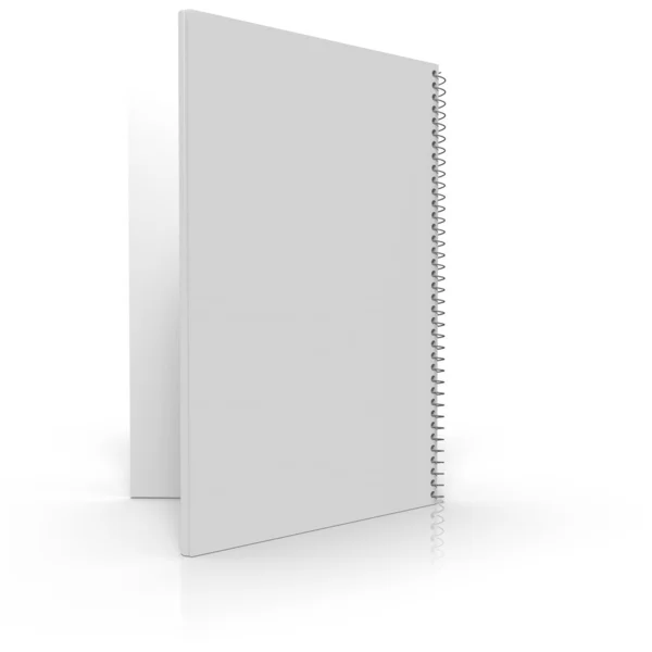 Öppnade notebook — Stockfoto