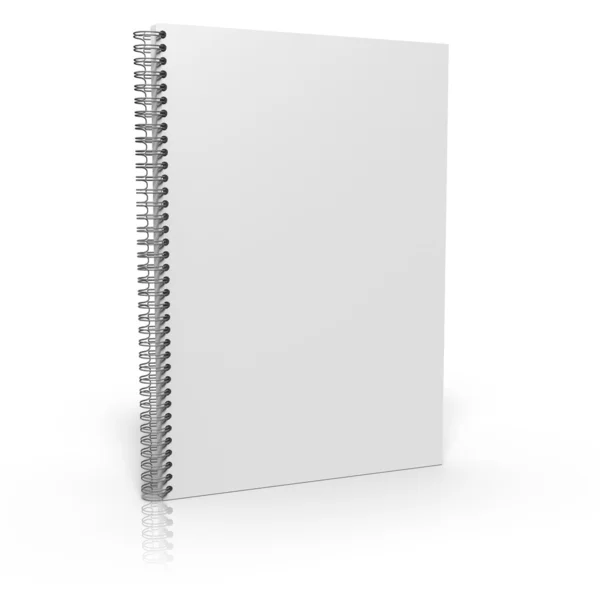 Caderno com espiral — Fotografia de Stock