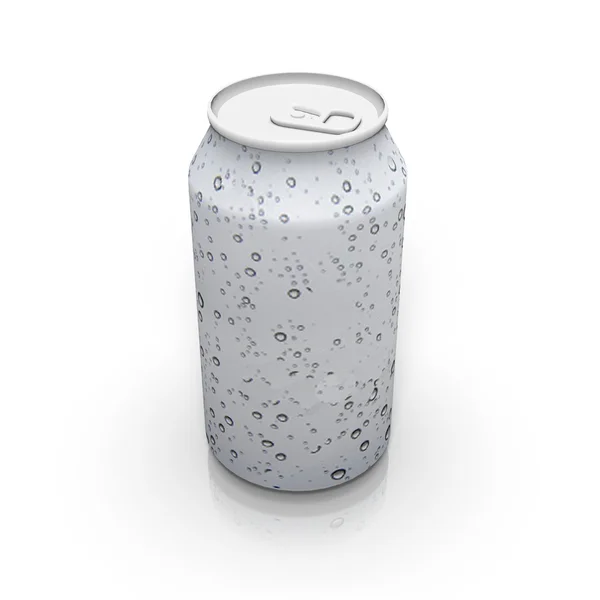 Chladné nápoje kontejner s kondenzační kapky — Stock fotografie