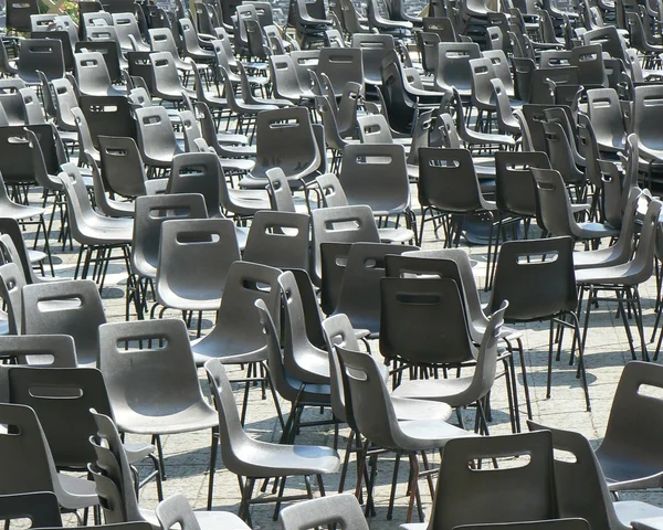 Willekeurige stoelen in Vaticaanstad — Stockfoto