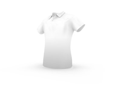 Beyaz erkek t-shirt tasarım şablonu