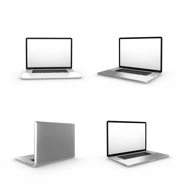 Laptopok gyűjteménye — Stock Fotó