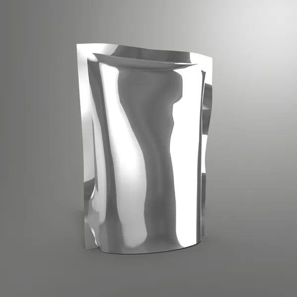 doy paketi şablon olarak kullanmak için gıda ile 3D render