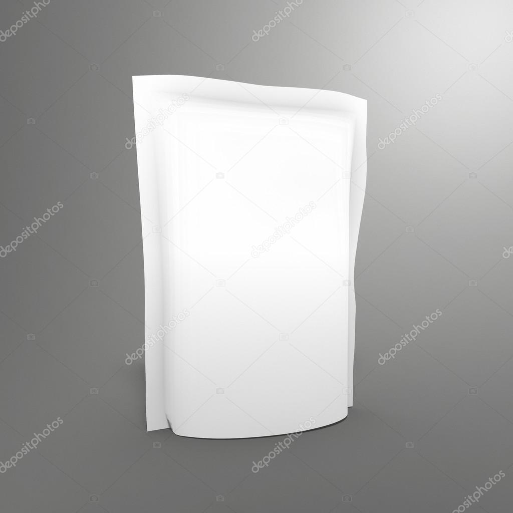 3d render of doy pack with food for use as a template