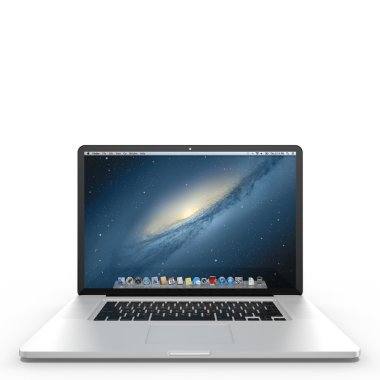 3D render laptop