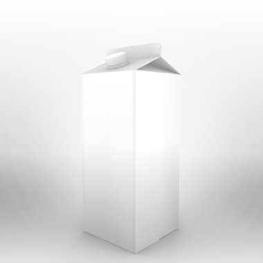 3D render içki paketi şablon olarak kullanmak için.