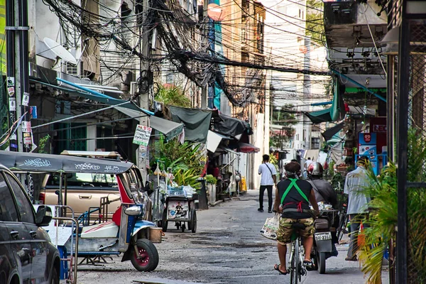 Bangkok Thailand 2021 Streets Bangkok — Stockfoto