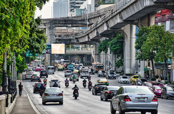 バンコク 2021バンコクの繁華街 — ストック写真