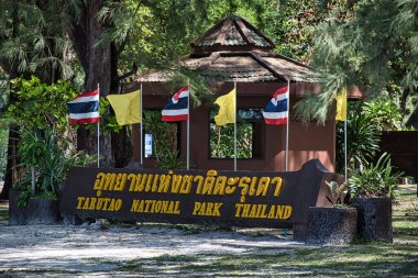Tarutao Ulusal Parkı, Tayland 10 Aralık 2021 Güney Tayland 'ın Satun Eyaleti açıklarında Malacca Boğazı' nda 51 adadan oluşur.