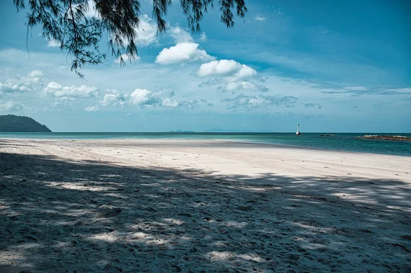 Parque Nacional Del Tarutao Consta Islas Estrecho Malaca Frente Costa — Foto de Stock