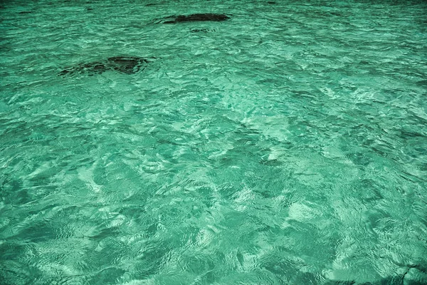 Türkisfarbenes Kristallklares Wasser Ufer Der Magischen Insel Koh Lipe — Stockfoto