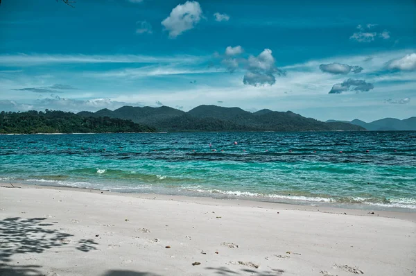 Zeegezicht Prachtige Andamaanse Zee Rond Magisch Eiland Koh Lipe — Stockfoto