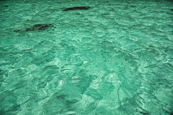 Türkisfarbenes Kristallklares Wasser Ufer Der Magischen Insel Koh Lipe — Stockfoto