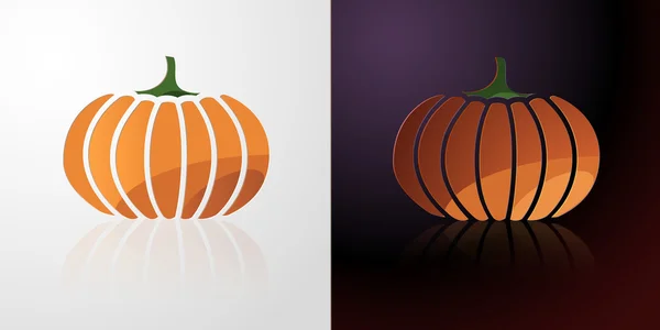 Pumpkin Icon — Stock Vector