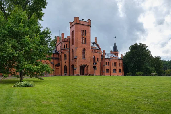 Estonia Sangaste Castle Built Neo Gothic Style 1879 1883 Main — Stock Photo, Image