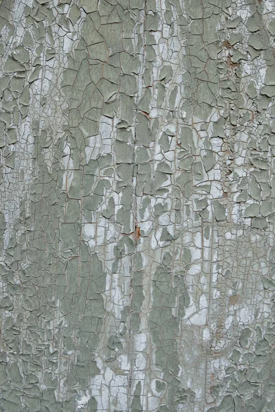 Textura Madera Verde Gris Claro Con Pintura Descascarillada Superficie Madera —  Fotos de Stock