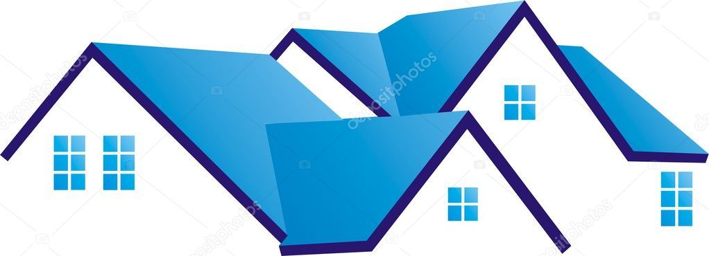 Building with multiple roofs