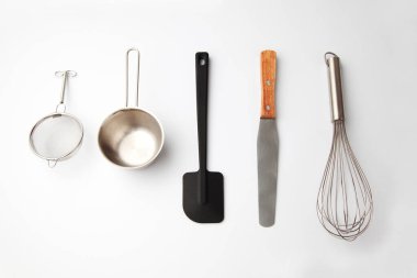 cooking tools isolated on white background