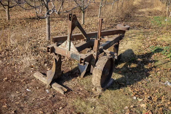 Old Plow Tractor — Stock Photo, Image